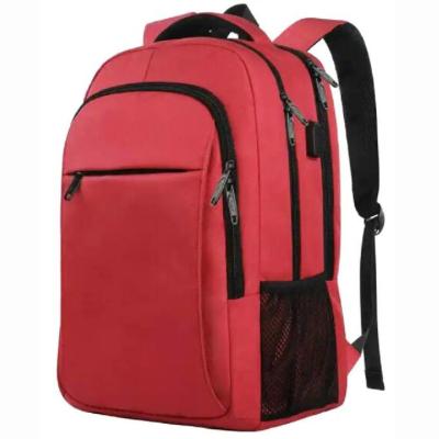 China Los deportes casuales de la oficina de la mochila roja del ordenador portátil hacen excursionismo al estudiante anti School Bag del hurto en venta