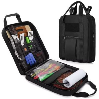 Chine Organiseur d'outils de camping suspendu Portable Camping Cuisine Sac de cuisine Outil de camping Sac de rangement extérieur à vendre