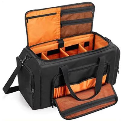 China Adjustable Compartment Dividers Sneaker Duffle Gym Bags With Sneaker Compartment for sale