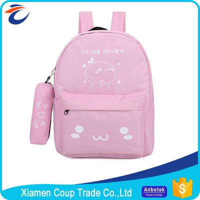 China Bolsos de escuela secundaria de los materiales de la lona para las adolescencias lavables y la capacidad grande en venta