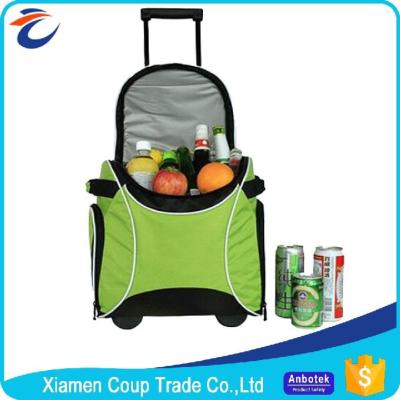 China Bolso de nylon a granel de encargo del refrigerador de la comida campestre/capacidad lavable y grande del bolso del refrigerador de la carretilla en venta