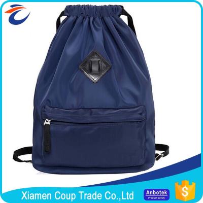 China Aangepaste Embleem Gekleurde Drawstring-Zakken Nylon Materiële 42x15x45 Cm Grootte Te koop