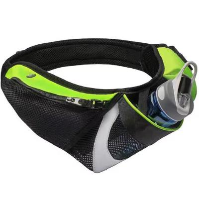 China Breathable Running Belt Waist Pack With Water Bottle Holder Waist Bag en venta