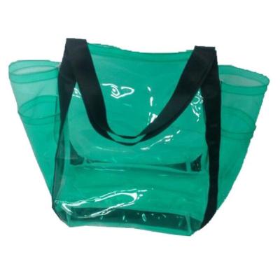 China bolso transparente del Pvc de los 32cm en venta