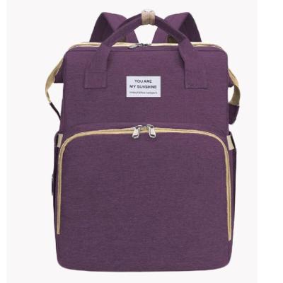 Chine Le multiple empoche le sac pliable en nylon de couche-culotte de maman de la huche 20L à vendre