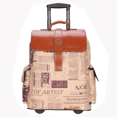 China Waschbare Oxford-Reise-Rollkoffer 29.5x12x42cm zu verkaufen