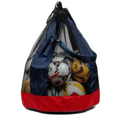 China Stoff-Maschen-Fußball-Tasche 420D Oxford 65 x 65 x 82 cm Größen-großes geladenes Ball-Paket zu verkaufen