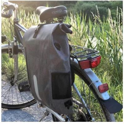 China 20L PVC freie 3 in 1 wasserdichtem Fahrrad-Korb-Gestell zu verkaufen