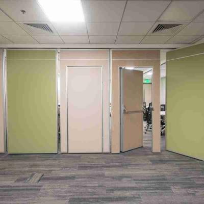 China Commercial Furniture Acoustic Sliding Partition Walls For Office,Meeting Room and Call Center for sale