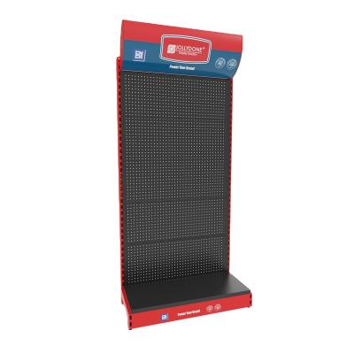 China MallEtc Pegboard Hardware Purchasing High Quality Machine Tools Display Rack Rack Shelves For Sale for sale