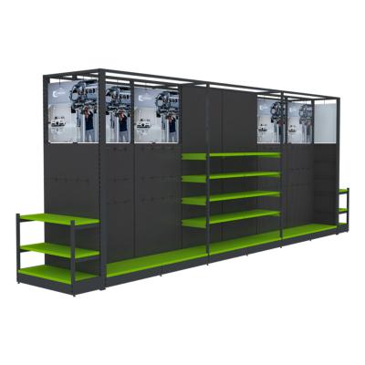 China MallEtc Buying Hardware customzied show room display rack for high quality exhibition. for sale