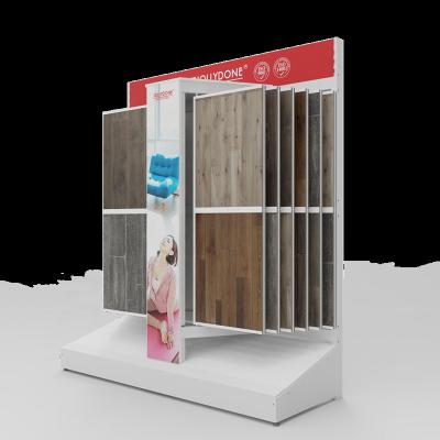 China Retail Store Display Chinese Factory Custom Supermarket Display Stands For Showing Wooden Floors for sale