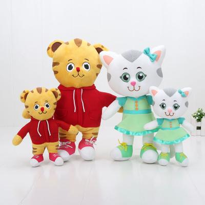 China Plush Sells 20cm Daniel Tiger Neighborhood Plush Toy Stuffed Cartoon Character Katerina Kittycat Doll Wholesale In Bulk for sale