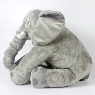 China Stuffed Baby Elephant Pillow Plush Toys with Organic Cotton for sale