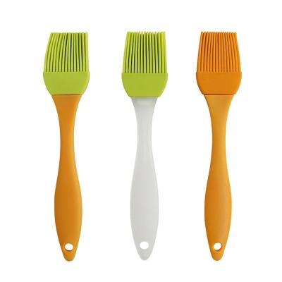 China Sustainable Food Grade Colorful Heat Resistant Silicone Brush BBQ Brush for sale