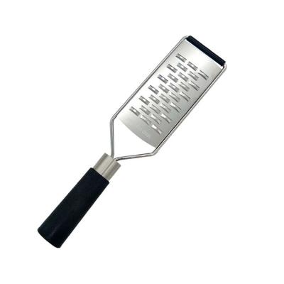 China Sustainable Success Cheese Grater Black Handle Etching Grater Grater Slicer With Plastic Handle for sale