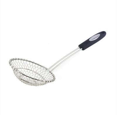 China Stainless Steel Viable Wire Mesh Skimmer Spider Strainer Basket for sale