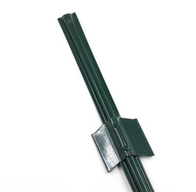 China Green U Shape Easily Assembled Steel Barrier Post for sale