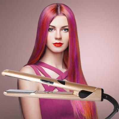 China Multi-temperature Anti-Professional Rotating 360 Degree Flat Irons OEM 360 Degree Rotating Portable Hair Straightener for Personal and Travel Use for sale