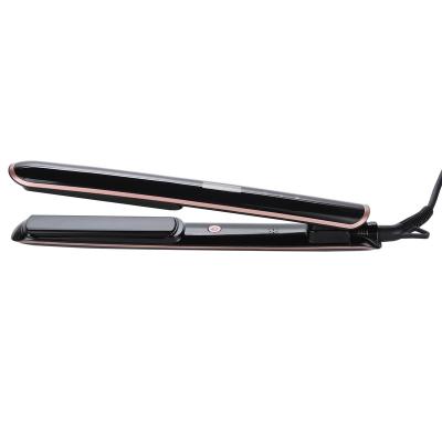 China Quick Heating Private Label Electric Infrared Smart Wide Adjustable Metal Hair Straightener Safe Hair Straightener for sale