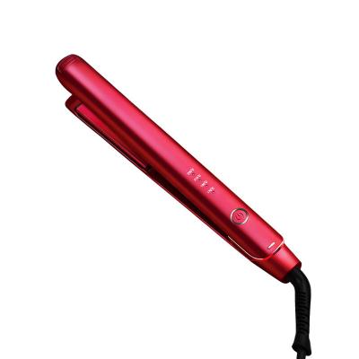 China New Design Hairdressing Multi-temperature Tourmaline Degree Ceramic Gloss Coating Anti-static 2 In 1 Usb Hair Straightener For All Hair Type for sale