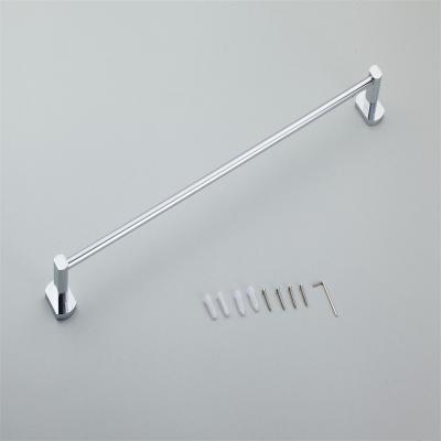 China Chrome Bathroom Hardware Accessories Copper Chrome Polished Towel Rail for sale