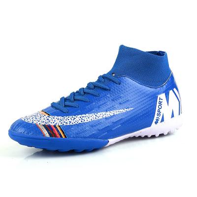 China Fashion\comfortable\durable  Football Boots Factory Football shoes High Ankle Football Turf Training Shoes Flat Classic Soccer Boots Women Sneakers Lightweight Kids boots for sale