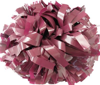 China New plastic mix pom metallic cheerleading poms for cheerleaders with good quality for sale