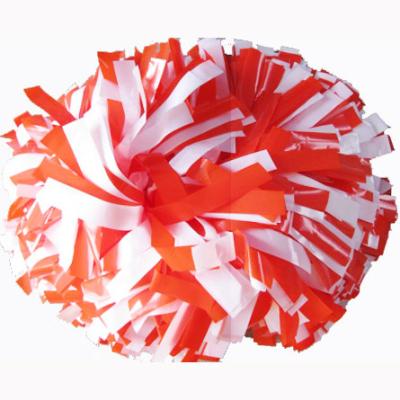 China PP Cheerleading wet look pom poms for cheerleaders with factory price and good quality for sale