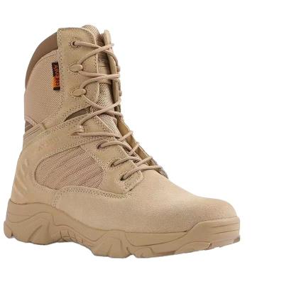 China Cushioning Delta Men's Combat Shoes Outdoor Cushioning Hard-Soled High-Waist High Top Training Special Increasing Botas for sale