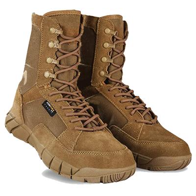 China Cushioning Men's Combat Shoes Outdoor Cushioning Hard-Soled High-Waist High Top Training Special Increasing Botas for sale