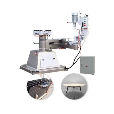 China Hongyi factory sintered stone glass granite ceram arc edge profile stone polishing machine for sale