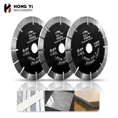 China Hongyi HotSale 125/240mm Ceramic Tile Cutting Machine Concrete Diamond Mesh Turbo Diamond Saw Blade Granite Cutting Disc For Porcelain Tile Marble for sale