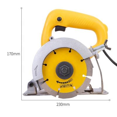 China Building Material Shops Hongyi Power Handheld Portable Lightweight Circular Saw Power Tools Marble Cutter Machine Price for sale