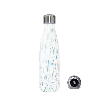 China PORTABLE Display Temperature Touch Vacuum LED Water Bottle Stainless Steel Vacuum Bottle Intelligent Smart Bottle for sale