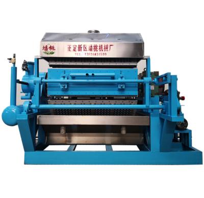 China Farms 8 Surfaces Egg Carton Rotary Paper Egg Tray Making Machine With Brick Oven Dryer In India for sale