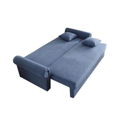 China SOFA BED [Musi] Modern Folding Fabric Sofa Bed With Footstool for sale