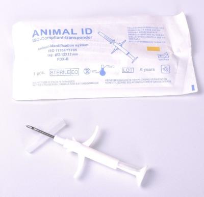 China ISO Pet Cat Dog Horse Fishs Animal Tag RFID Microchip Transponder identification WORLD ISO11784/85 for sale