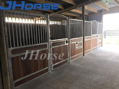 China Equestrian Supply Premade Structure Indoor Horse Stall Panels Simple Horse Stable 4.0m for sale