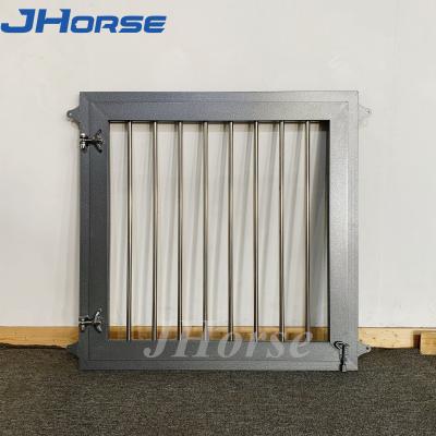 China Beautiful Equine Equipment Dutch Horse Barn Door Window Customized Sizes for sale