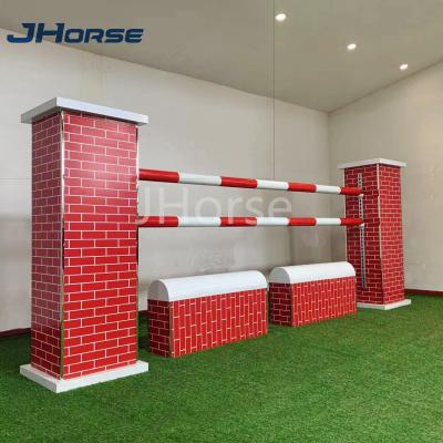 China Unique Designs Lightweight Horse Jump Poles For Show Jumping Te koop