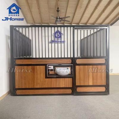 China 2.25M Durable Horse Stable Door / Horse Stall With Powder Coated Surface for sale