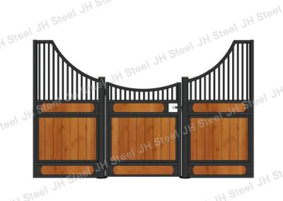 China Powder Coated Pine Solid Board 3.6m Horse Stall Front for sale