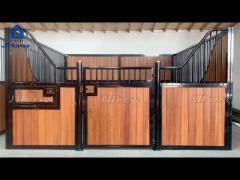 Custom Design European Stall Fronts Horse Stable Bamboo Panels