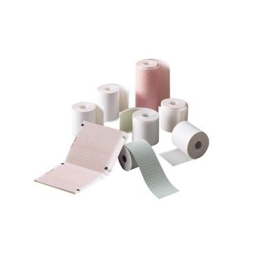 China Heat sensitive paper for ECG machine, 80mm*20m 50x20 50x30, medical examination device recording paper roll TP for sale