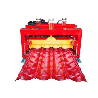 China Automatic Building Material Machinery Building Material Stores Single Layer Tile Roll Forming Machine for sale