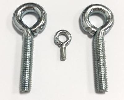 China Galvanized Metric Home Appliance Carbon Steel Wire Eye Screw Eye Hook for sale