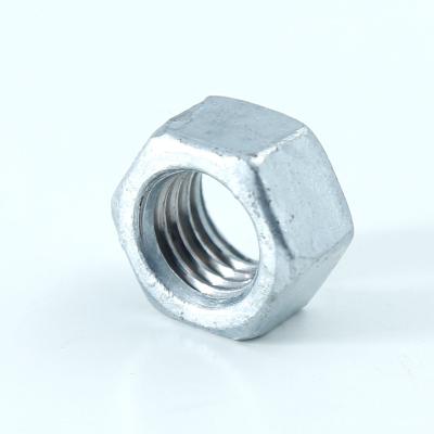 China General industry jiaxing hex nut din934 9mm mild steel hot dip galvanized for sale