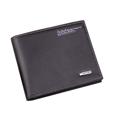 China New arrival YTF-P-QB053 men's leather wallet anti-theft with anti-theft online shopping for sale