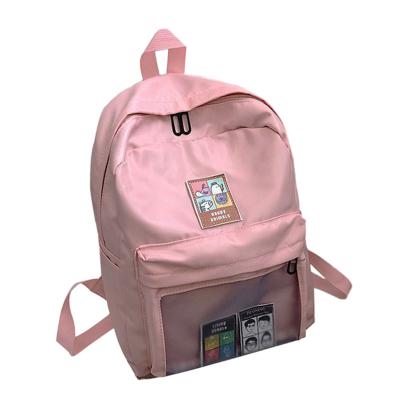 China Soft And Lightweight Changing Bag School Bag Label Backpack Backpack For Junior School Student for sale